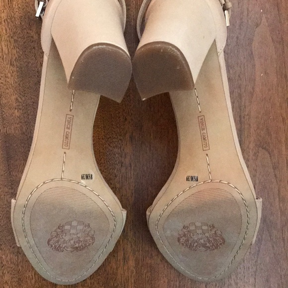 Vince Camuto Nude Ankle Strap Sandal - Picture 6 of 6